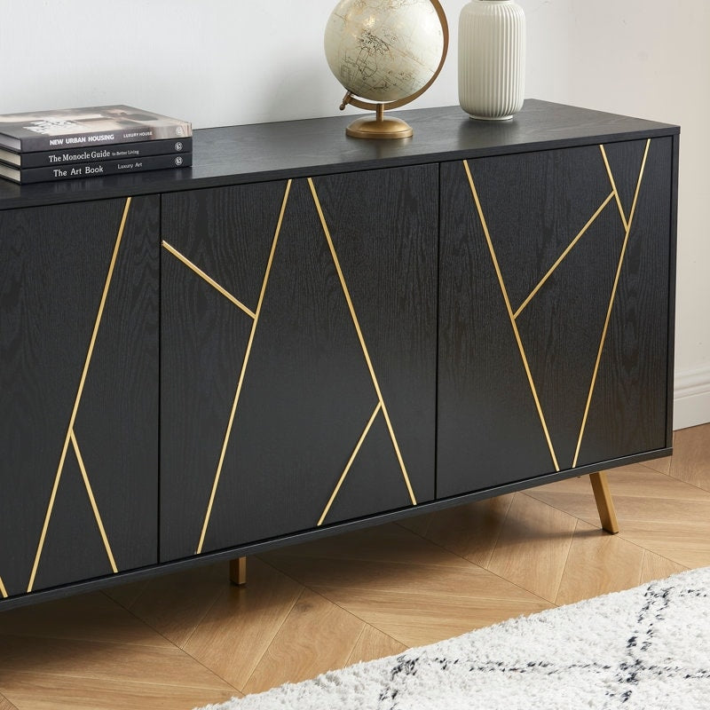 Buffets et buffets en bois de 63 po de largeur