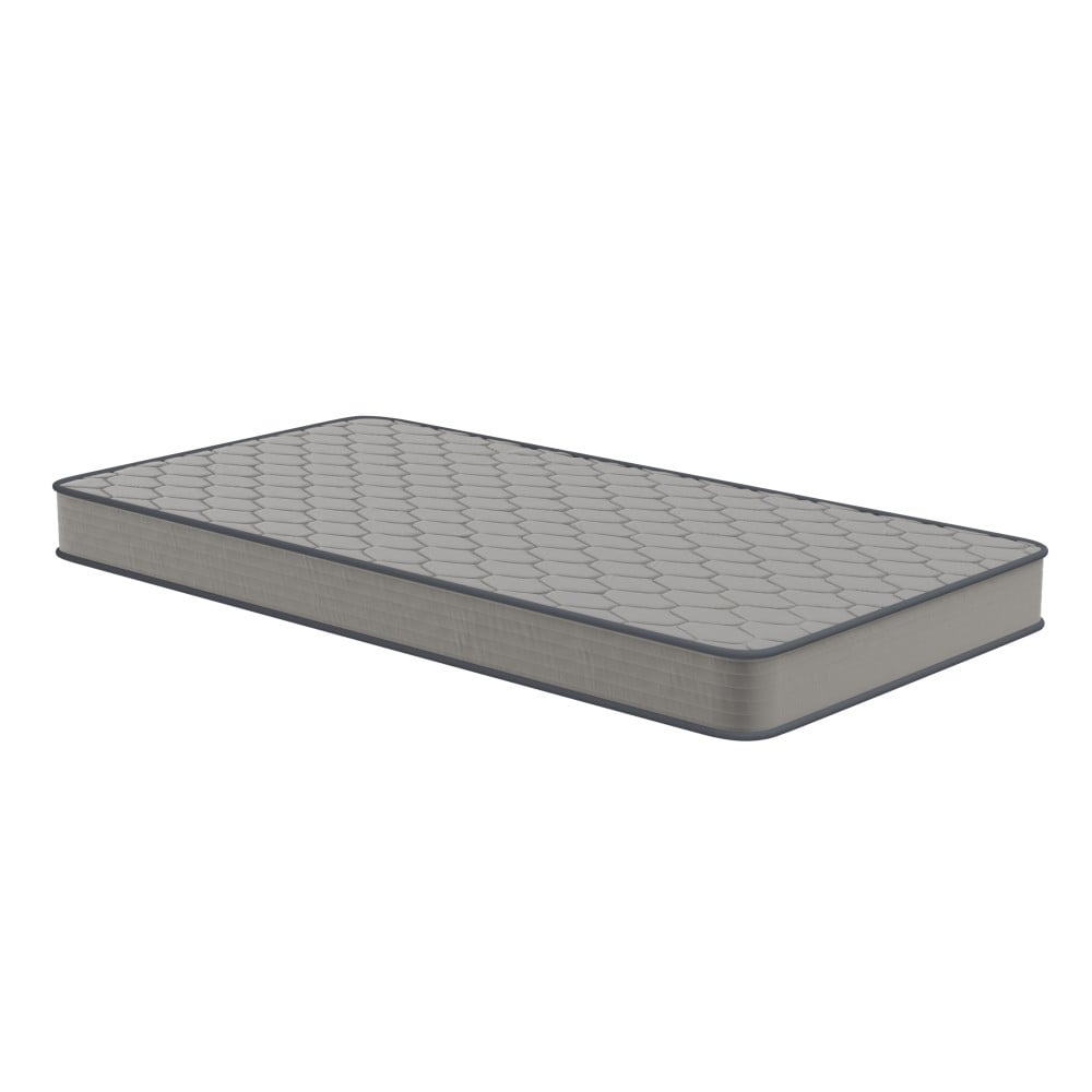 Matelas hybride à ressorts et plateau moyen