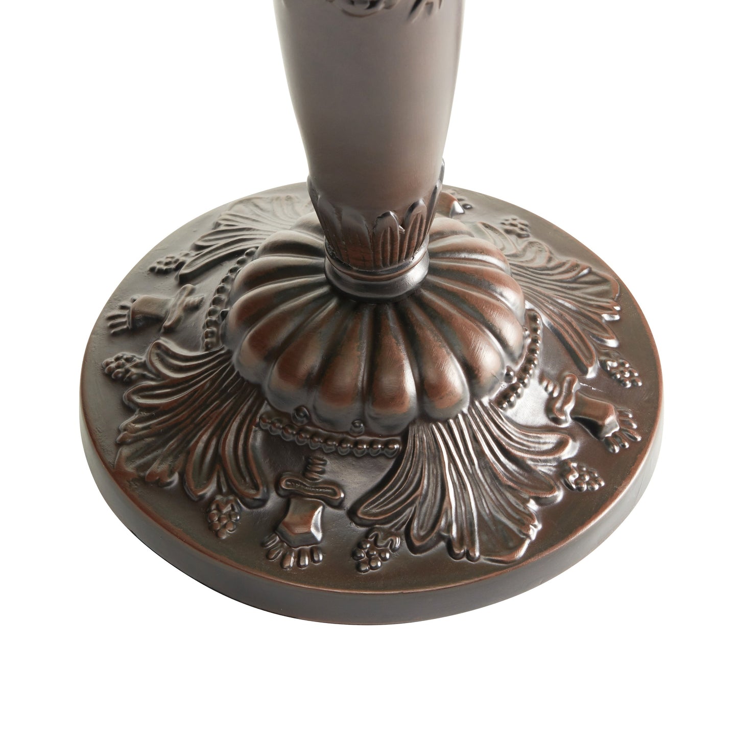 Lampe Tiffany en vitrail Gracewood Hollow Asdreni de 20 pouces - 14 L x 14 l x 20,25 H