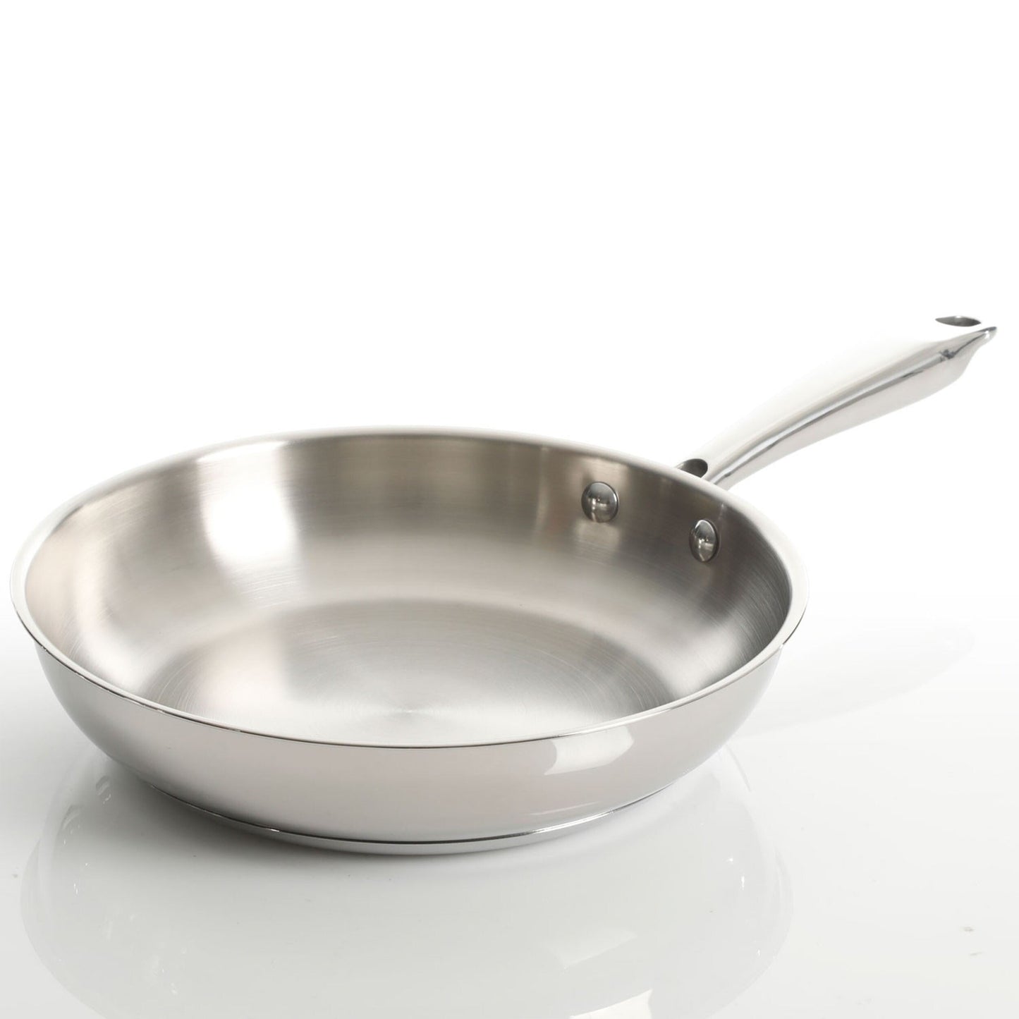 Batterie de cuisine robuste en acier inoxydable, 10 pièces