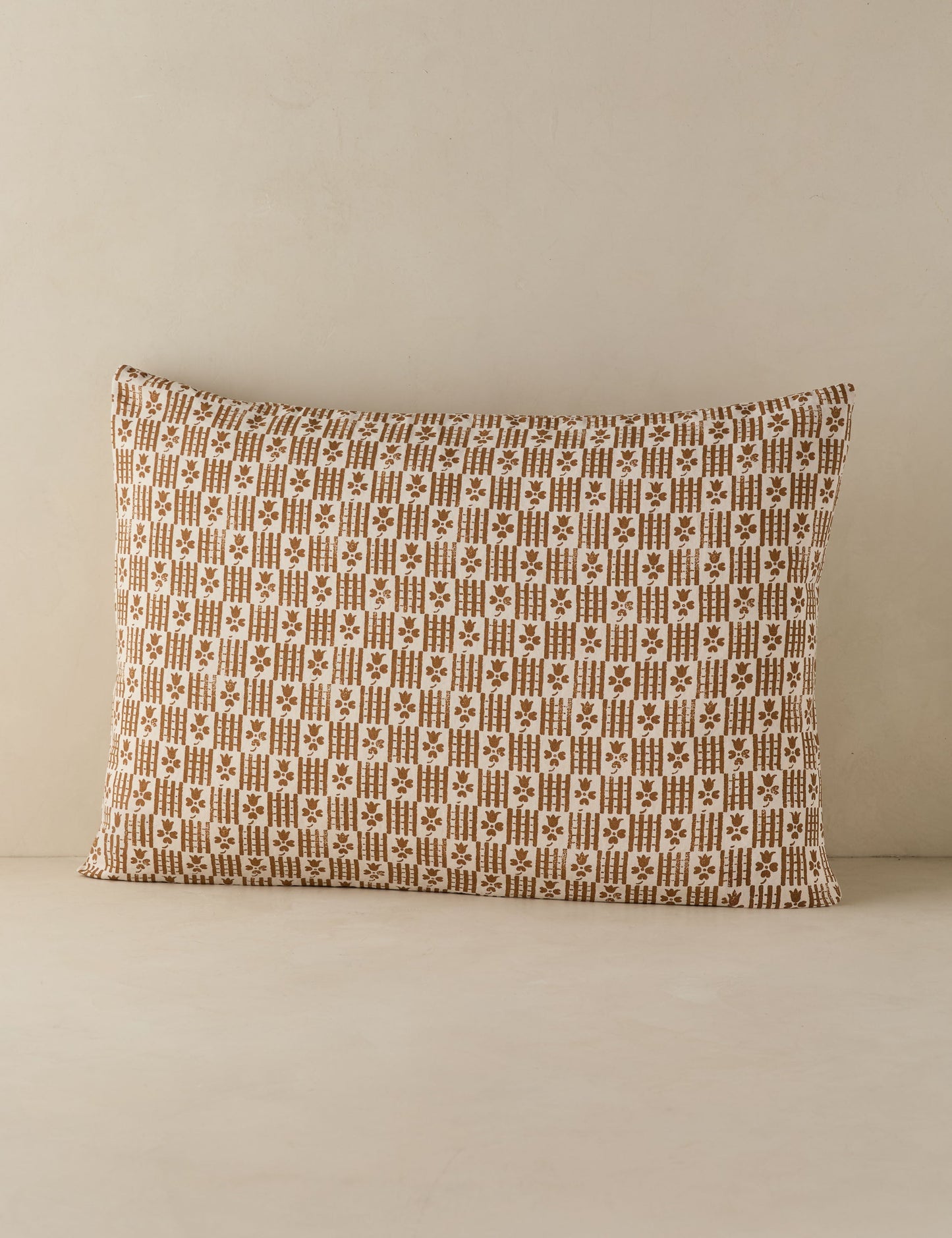 Housse de coussin en lin et coton Hedra