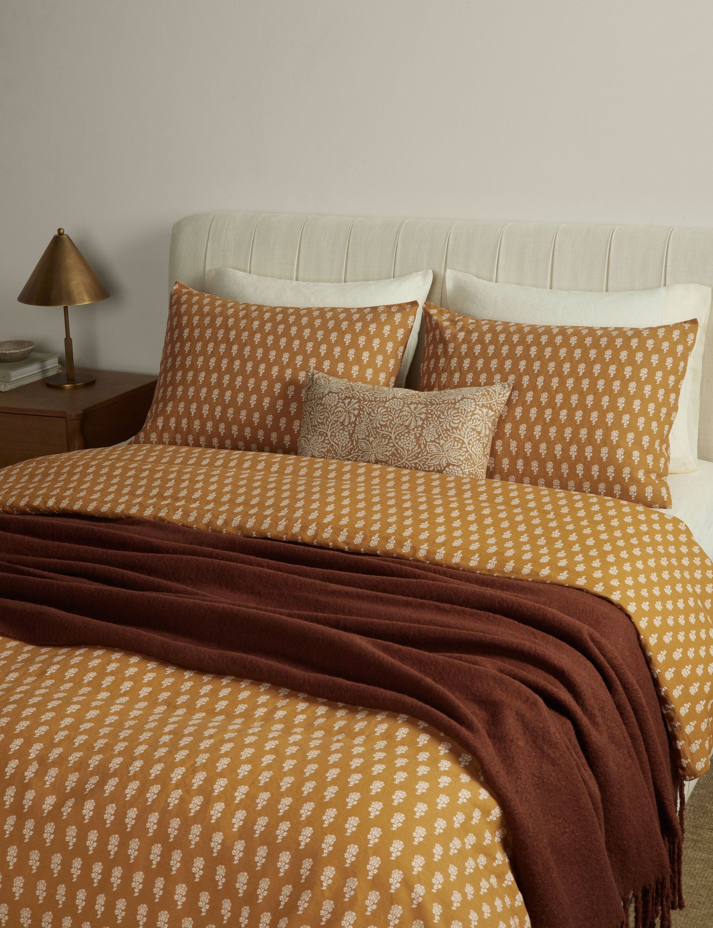 Ensemble de taies d'oreiller en lin et coton Stanfield