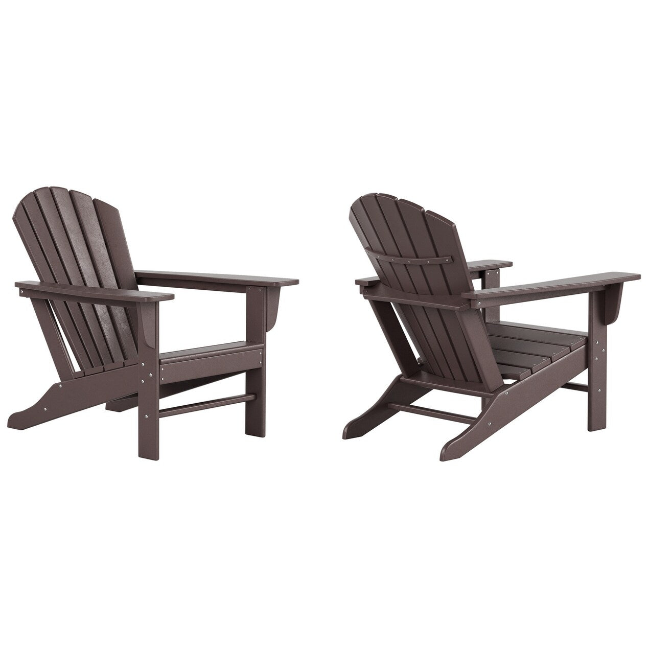 Chaises Adirondack Polytrends Altura Outdoor écologiques toutes saisons (lot de 2)