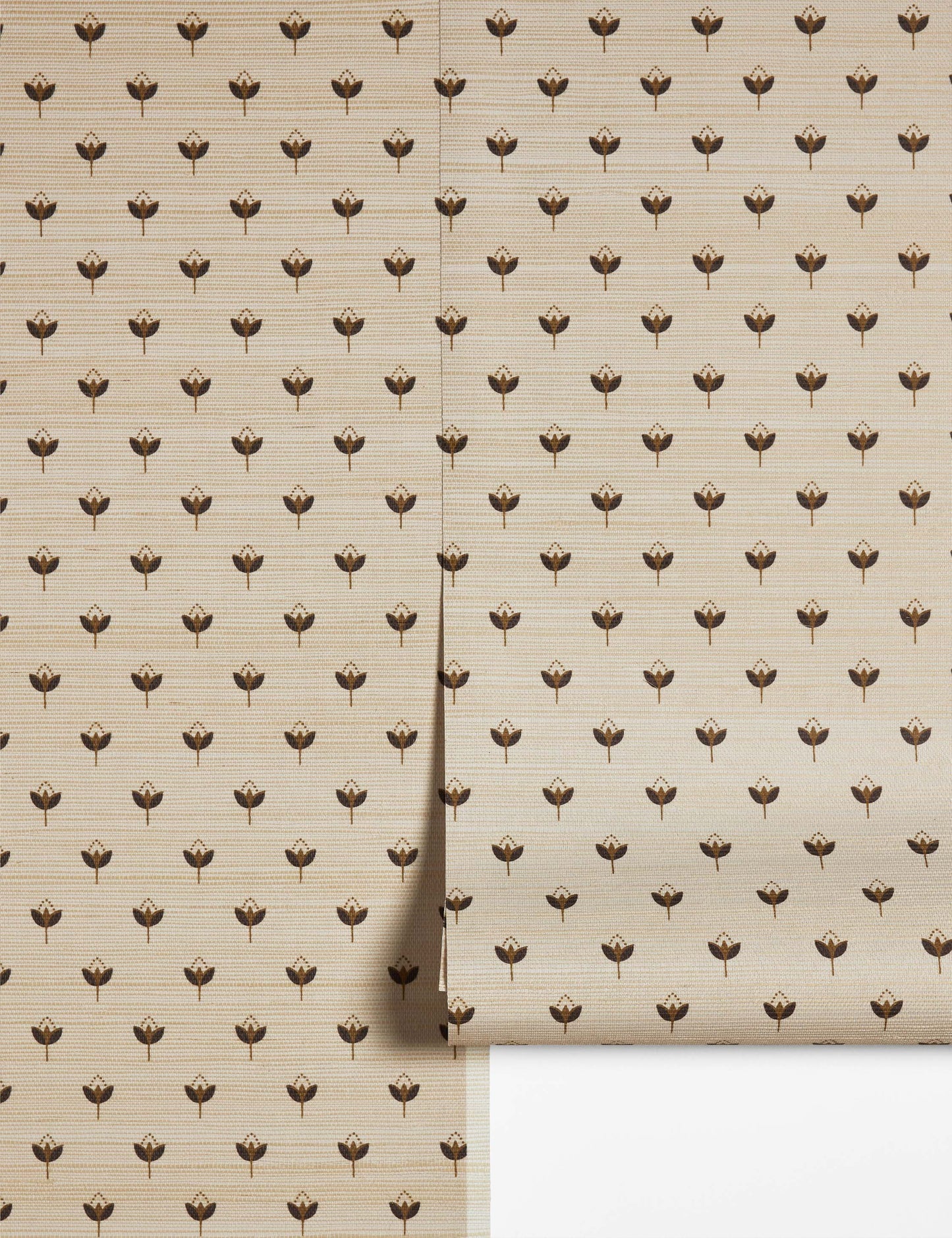 Papier peint en toile de jute Poiret