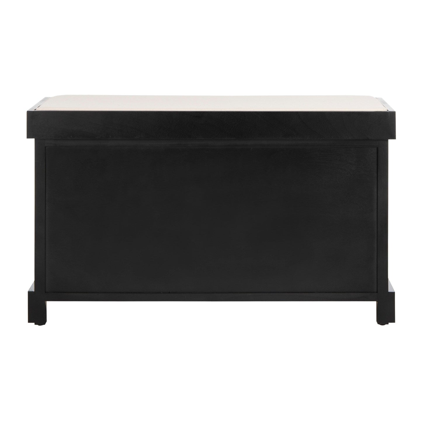 Banc de rangement tressé marron Euphemia de SAFAVIEH - 33,5 x 16,1 x 19,9 - 34 L x 16 P x 20 H