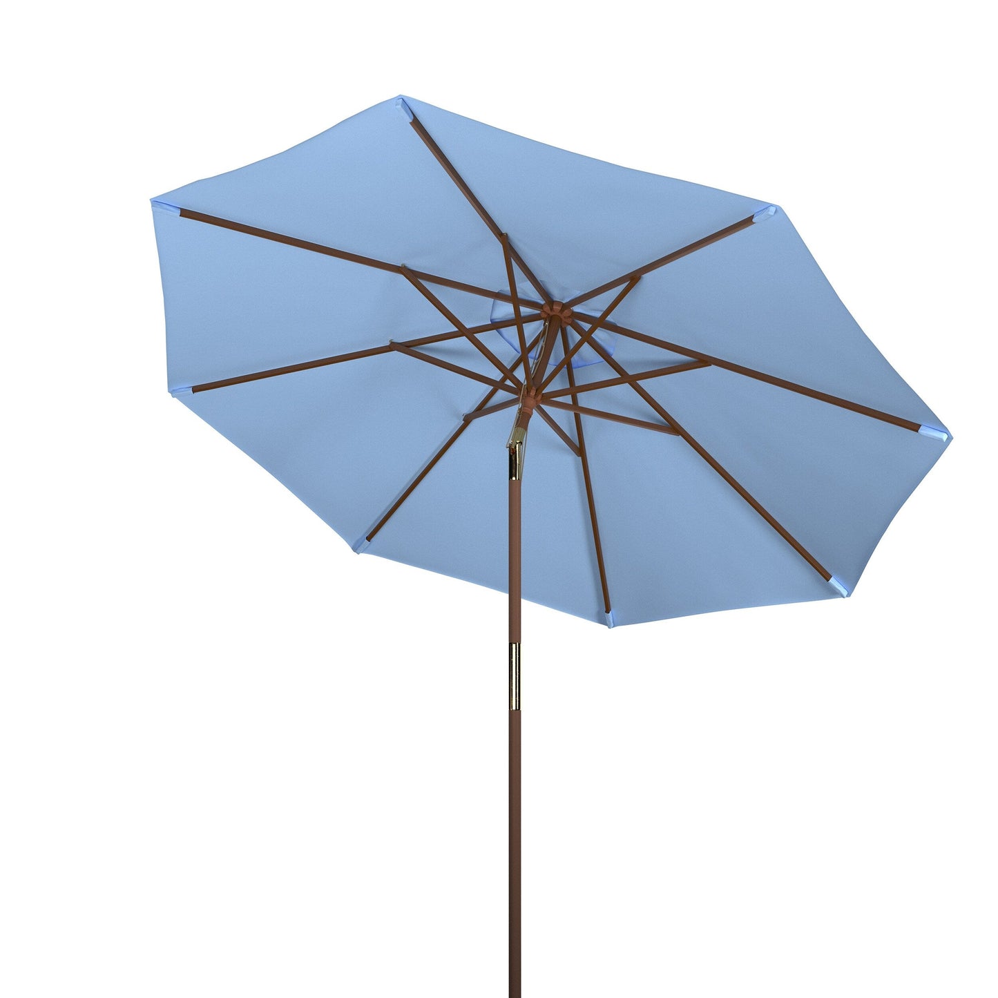 Parasol d'extérieur en bois SAFAVIEH Zlatana de 2,7 m