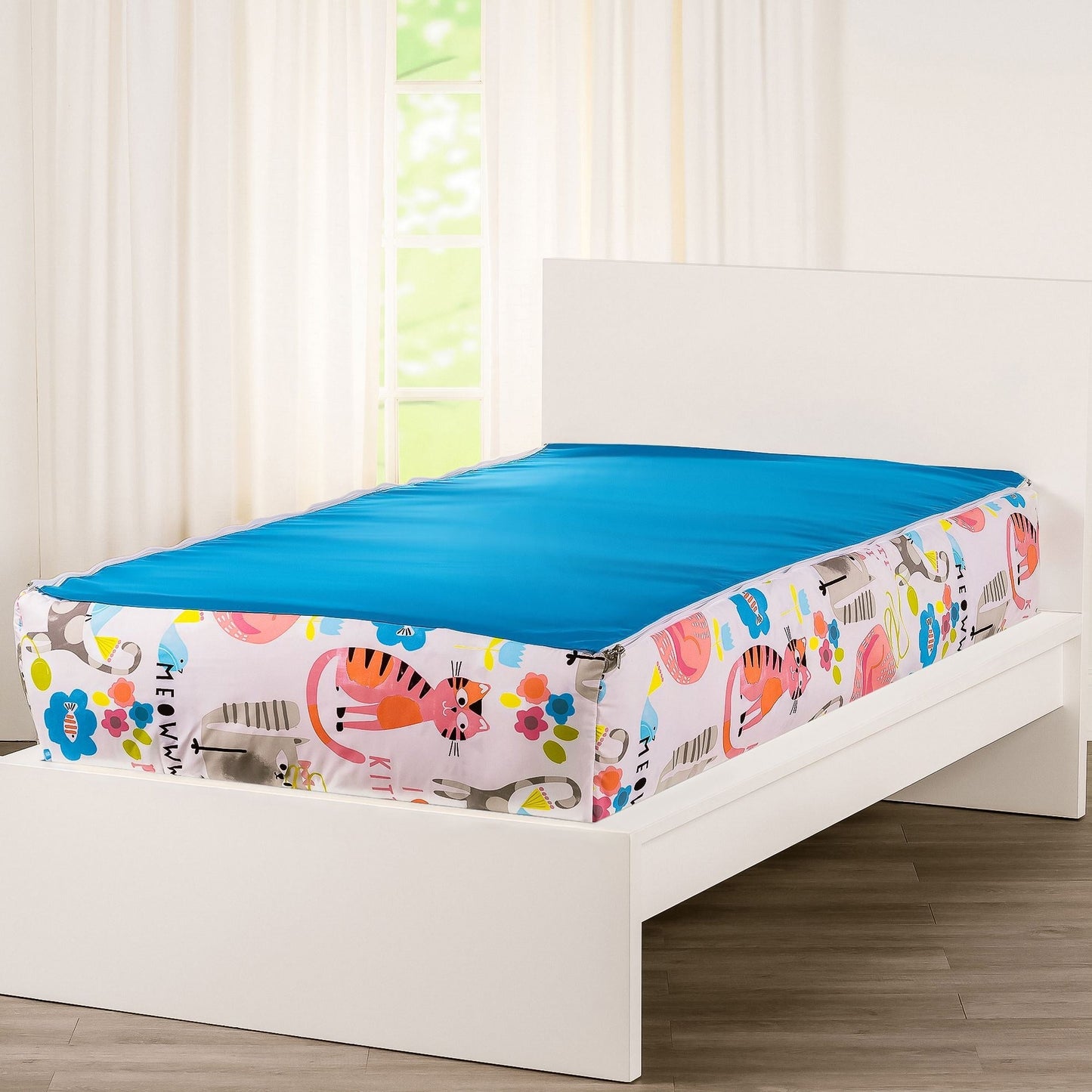 Parure de lit de luxe à fermeture éclair Siscovers I Heart Cats Bunkie