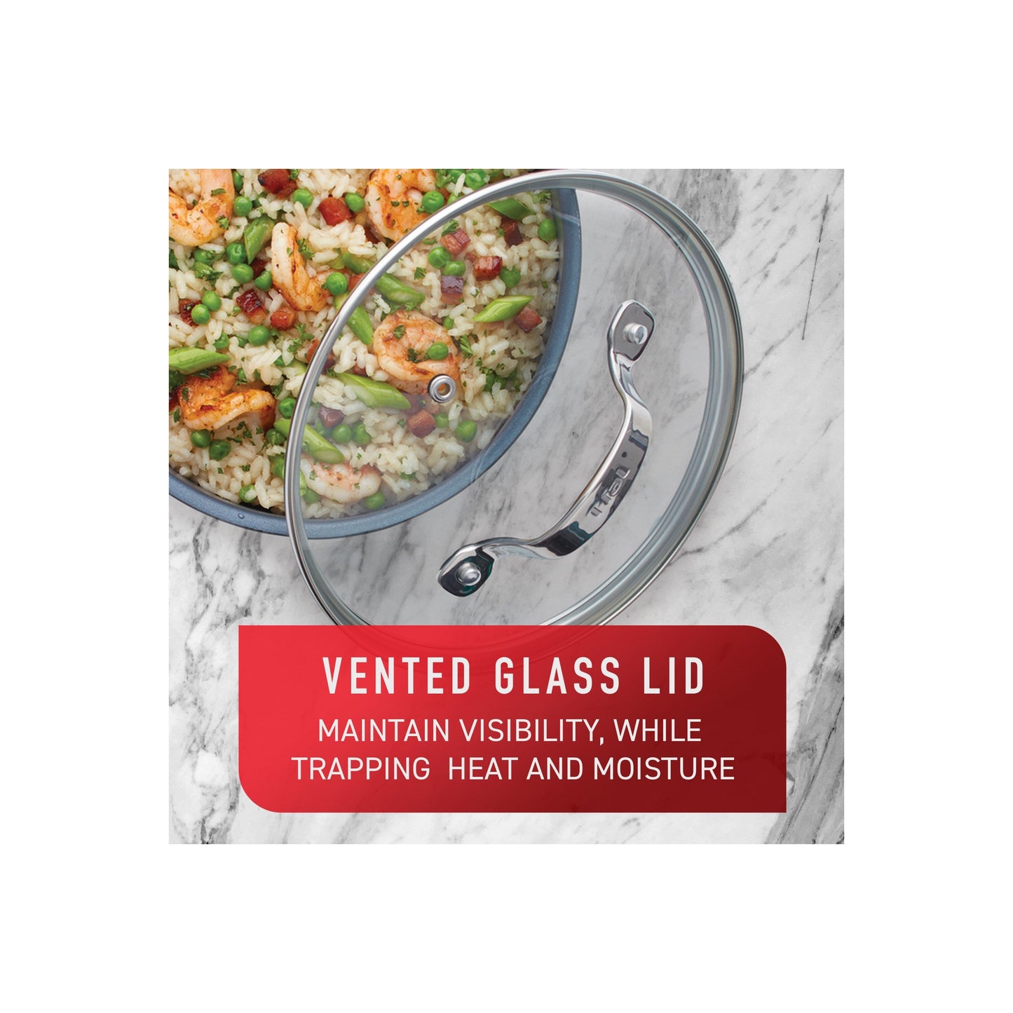 Batterie de cuisine antiadhésive T-fal Platinum avec base à induction, collection Unlimited Cookware, 12 pièces