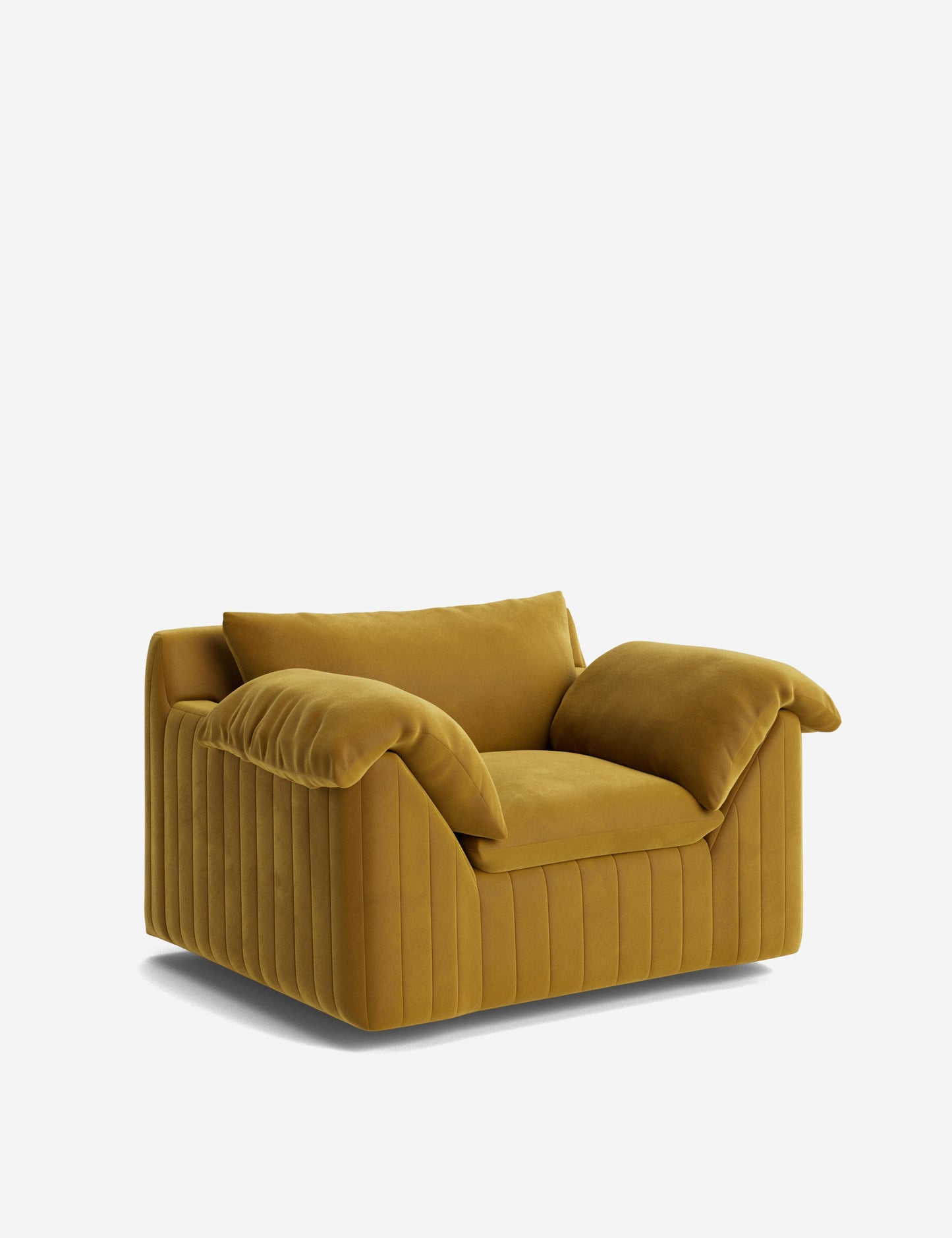 Chaise pivotante Yucca par Carly Cushnie