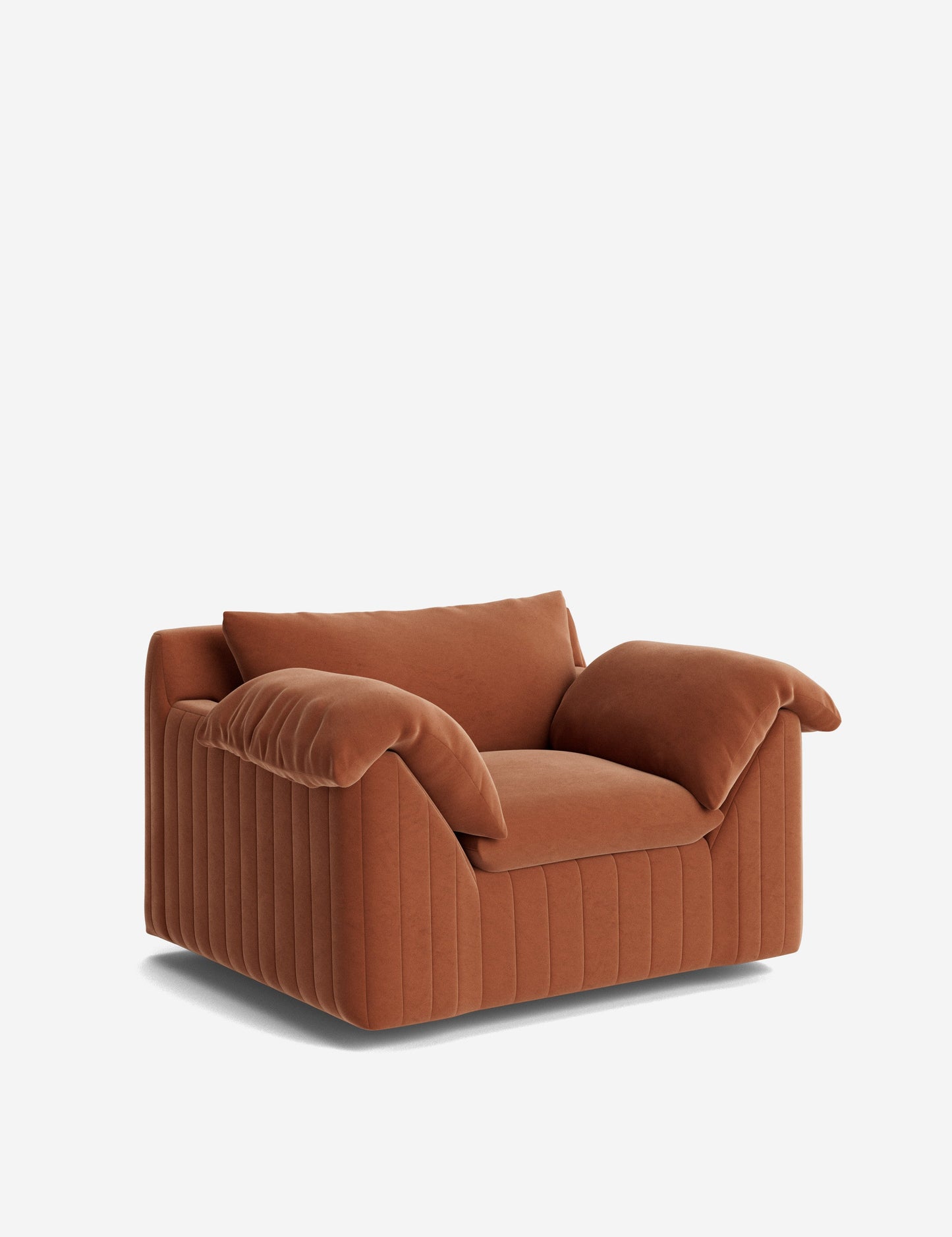 Chaise pivotante Yucca par Carly Cushnie