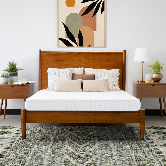 Matelas en mousse à mémoire de forme gel de qualité supérieure SoftNest Rejuv Collection de 6 pouces