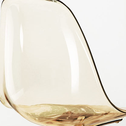 Chaise de bureau pivotante en acrylique à hauteur réglable sans accoudoirs