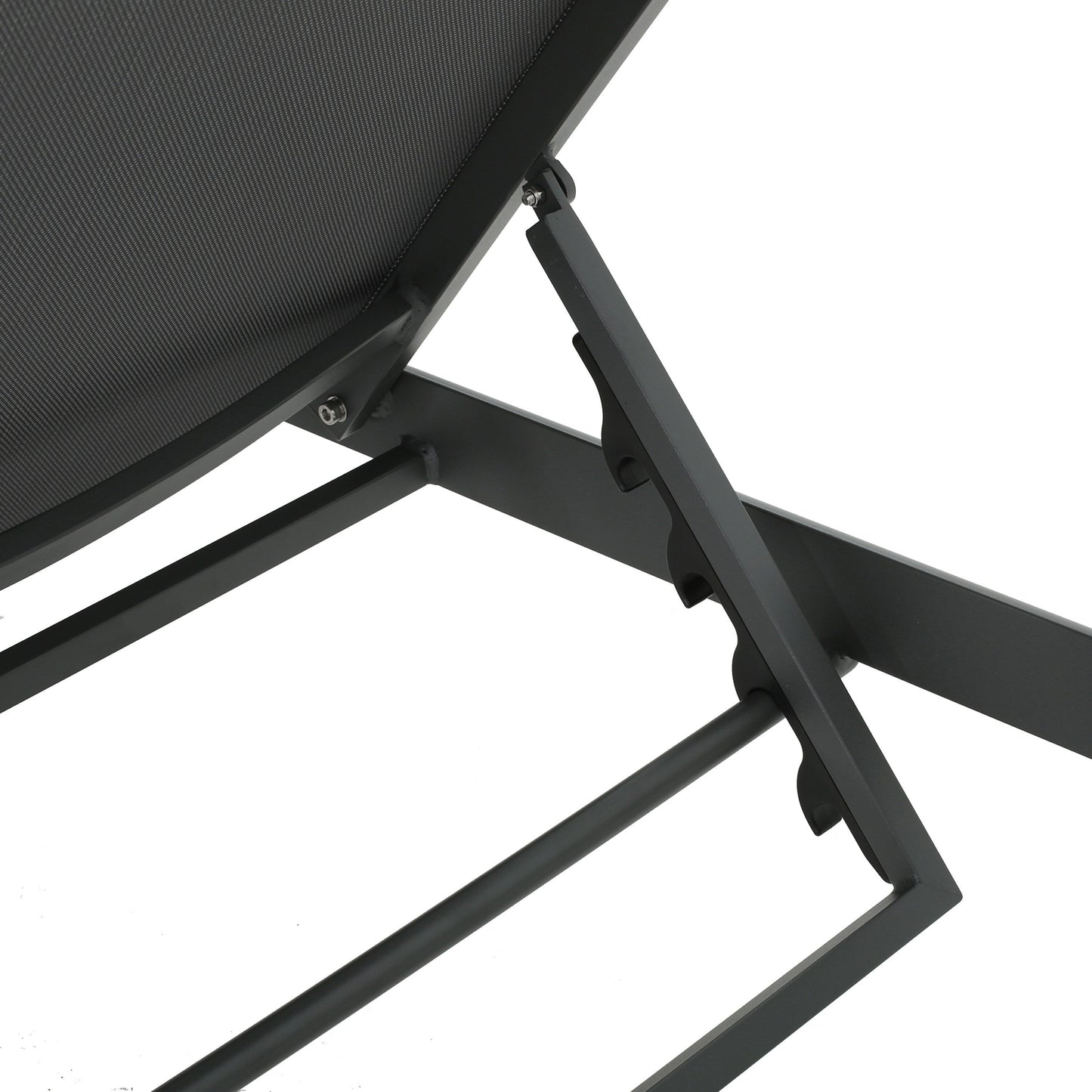 Chaise longue d'extérieur en aluminium Cape Coral (lot de 2) par Christopher Knight Home - 77,56 po x 25,20 po x 11,80 po