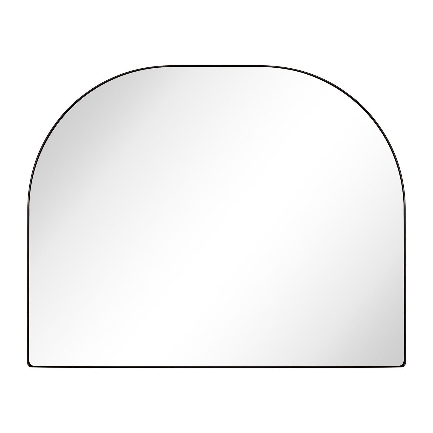 Grand miroir arqué TEHOME Dezerae pour manteau de cheminée, 40'' L x 32'' H