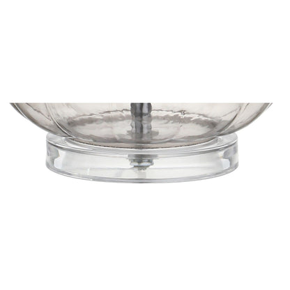 Lampe de table à LED Diamante 28,5 en verre, forme goutte d'eau, rose (lot de 2) par JONATHAN Y