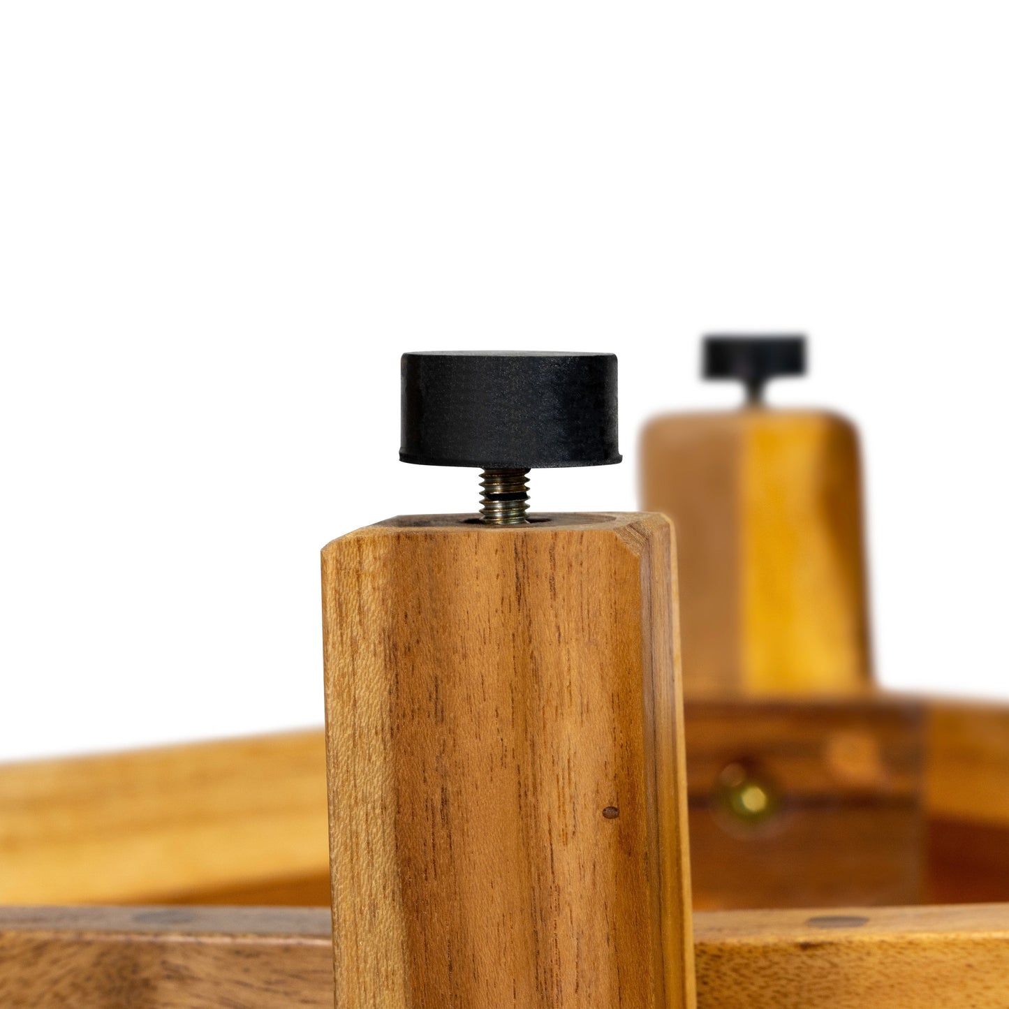 EcoDecors, Banc de douche élégant en teck, Tabouret de douche en teck, Tabouret de douche d'angle, Banc de douche d'angle en teck, Avec étagère