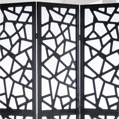 Paravent à 4 panneaux Giyano de Roundhill Furniture