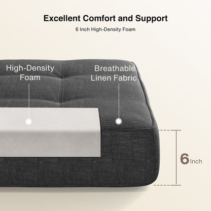 Fauteuil convertible 3 en 1, fauteuil pliant, lit-lit rabattable