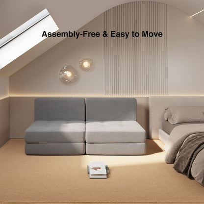 Fauteuil convertible 3 en 1, fauteuil pliant, lit-lit rabattable