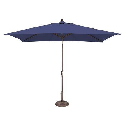 Parasol inclinable rectangulaire à bouton-poussoir SimplyShade Catalina de 10 pieds