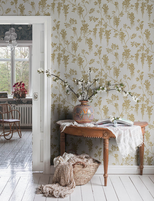 Papier peint Scalamandre Hedvig de Sandberg
