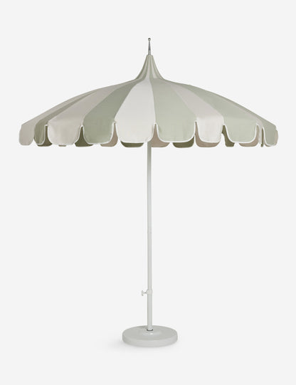 Parasol d'extérieur Aamu 8'6 Pagoda par Sarah Sherman Samuel