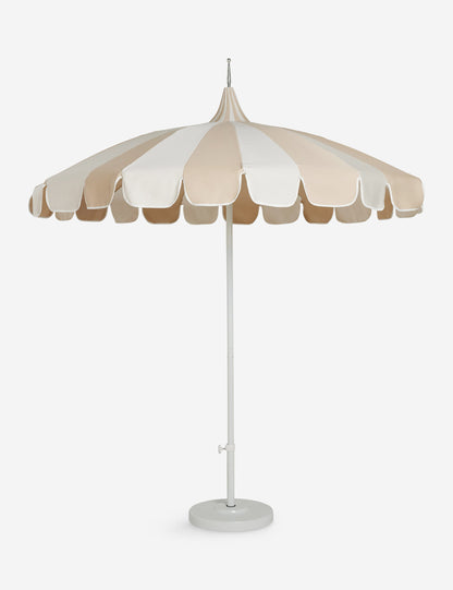 Parasol d'extérieur Aamu 8'6 Pagoda par Sarah Sherman Samuel