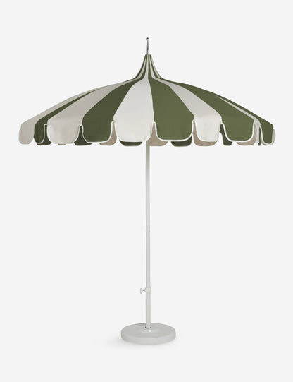 Parasol d'extérieur Aamu 8'6 Pagoda par Sarah Sherman Samuel