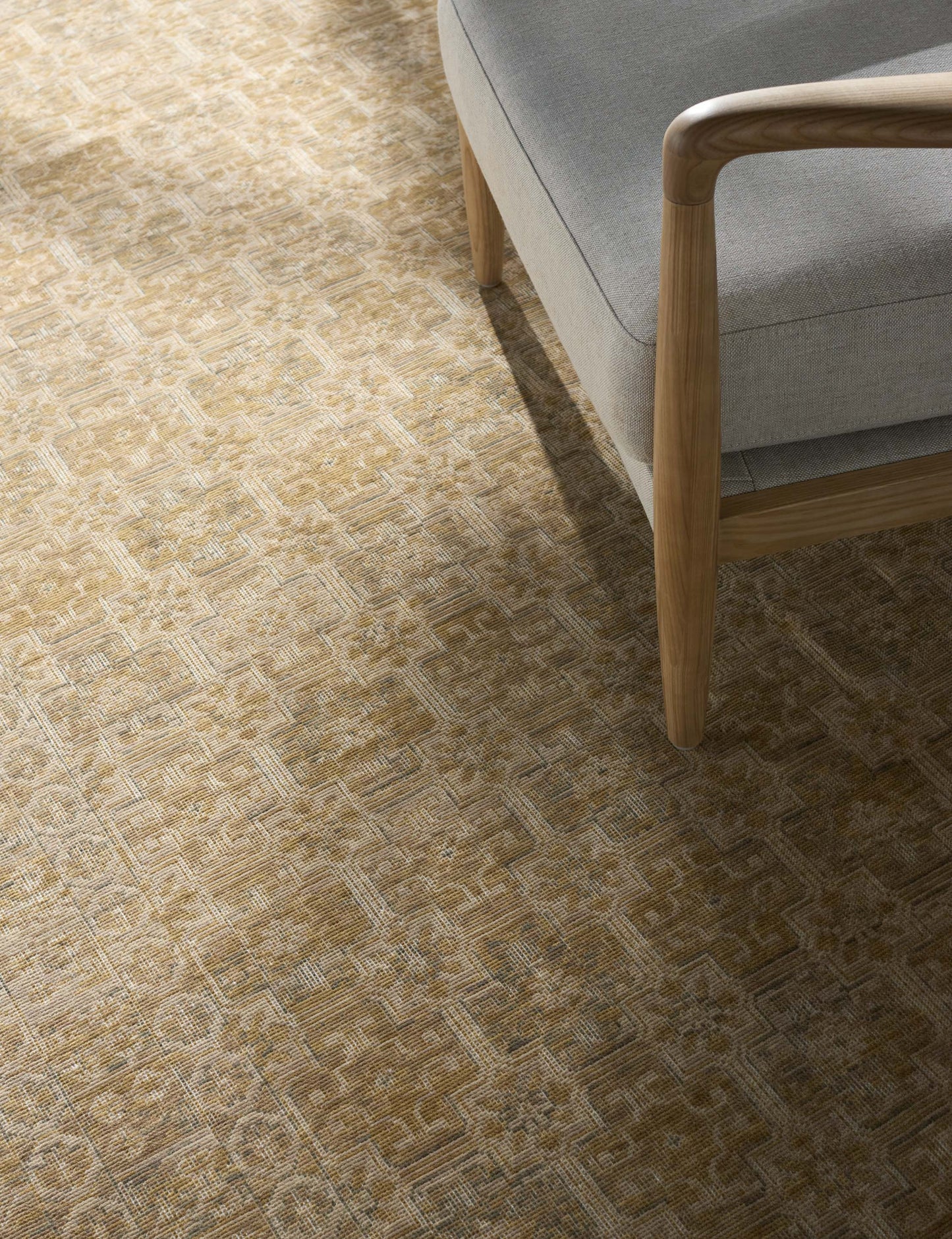 Tapis en laine tissé à la main Ricci