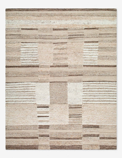 Tapis en laine noué à la main Halsa