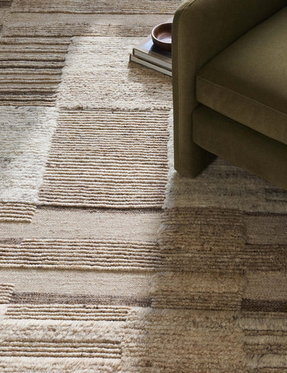 Tapis en laine noué à la main Halsa