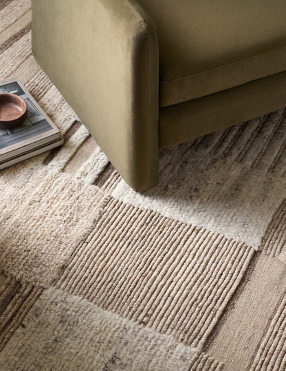 Tapis en laine noué à la main Halsa