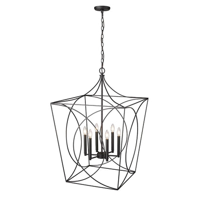 Luminaire suspendu Millennium Lighting Tracy à 4 lumières, disponible en plusieurs finitions