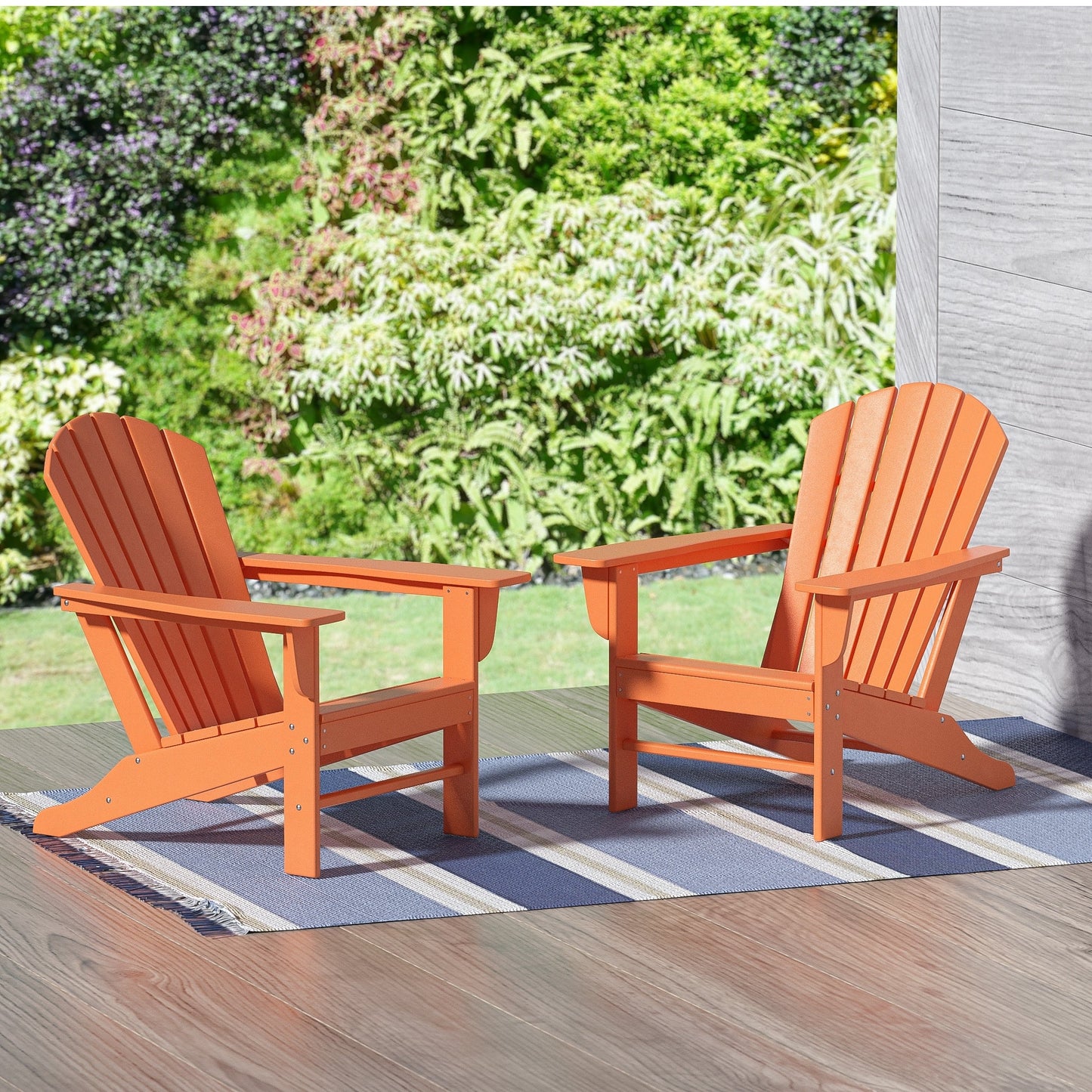 Chaises Adirondack Polytrends Altura Outdoor écologiques toutes saisons (lot de 2)