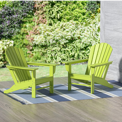 Chaises Adirondack Polytrends Altura Outdoor écologiques toutes saisons (lot de 2)