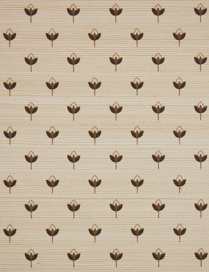 Papier peint en toile de jute Poiret