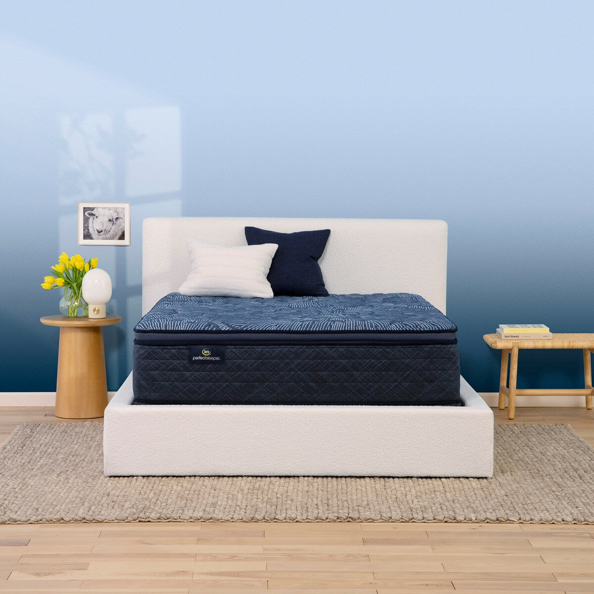 Matelas Serta Perfect Sleeper Oasis Sleep 14,5 ferme à plateau-coussin
