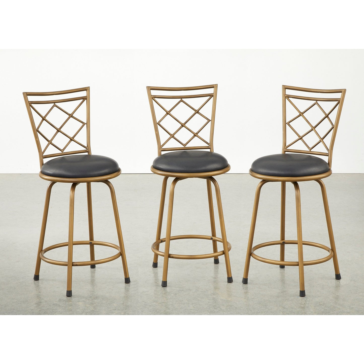 Tabourets pivotants à hauteur réglable Alyssa Simple Living (lot de 3)