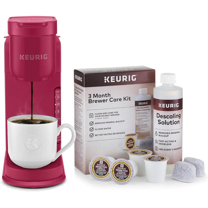 Cafetière K-Cup à dose unique, 3 tailles d'infusion, infusion forte, réservoir de 1,27 l, couleur baie des îles