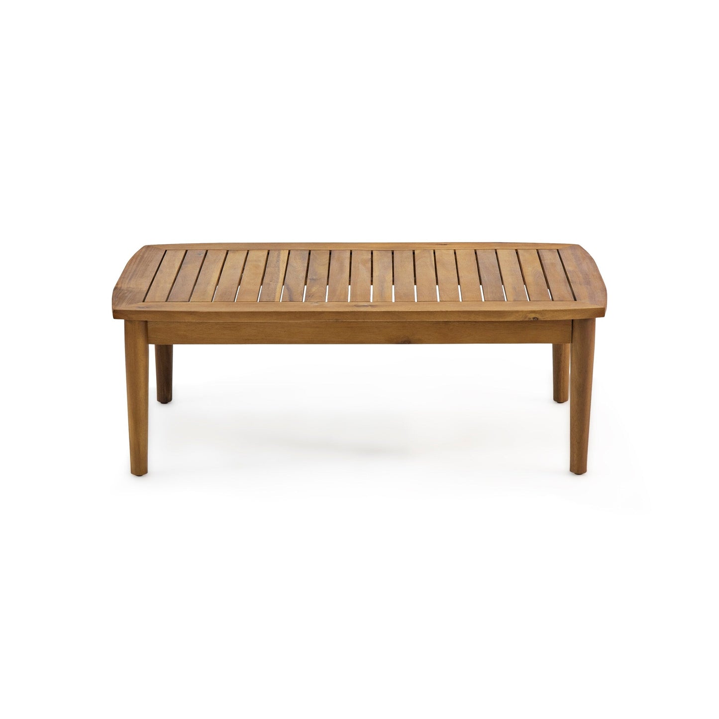 Ensemble de salon de jardin Willowbrook en bois d'acacia 4 places par Christopher Knight Home
