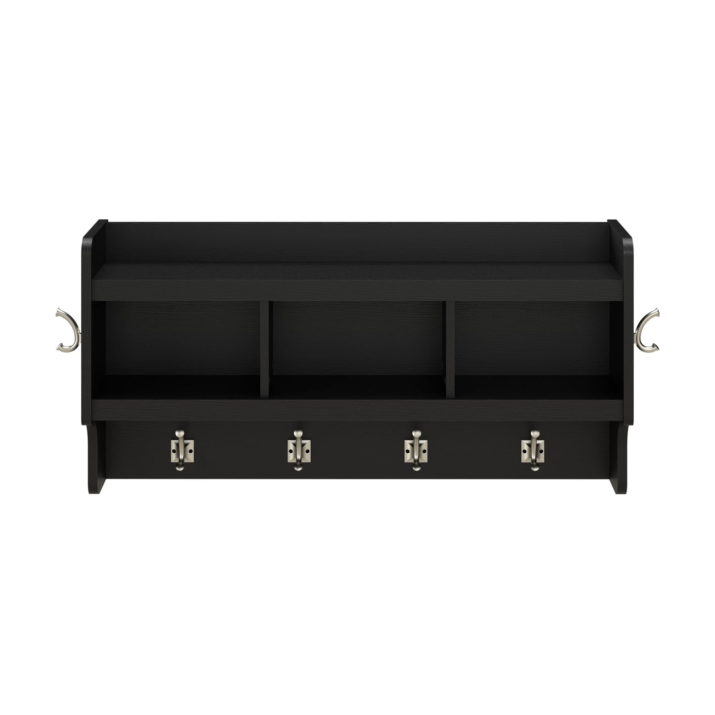 Porte-manteau mural Woodland 40 W avec étagère par Bush Furniture