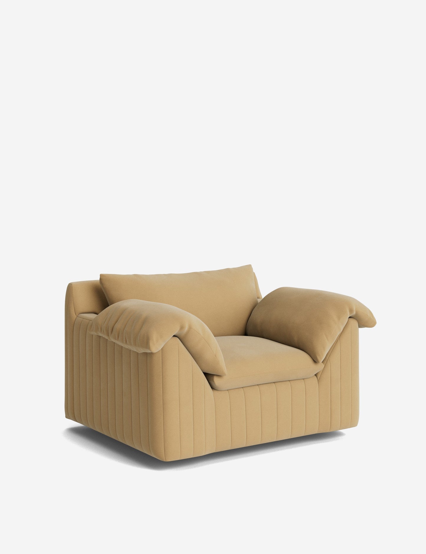 Chaise pivotante Yucca par Carly Cushnie