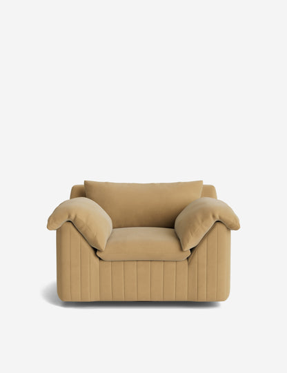 Chaise pivotante Yucca par Carly Cushnie