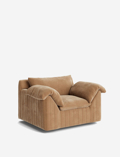 Chaise pivotante Yucca par Carly Cushnie
