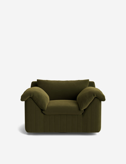 Chaise pivotante Yucca par Carly Cushnie