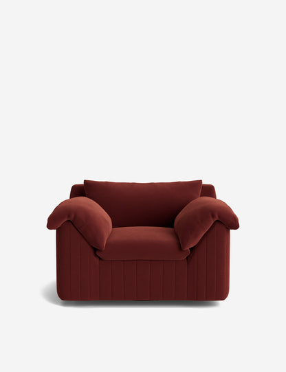 Chaise pivotante Yucca par Carly Cushnie