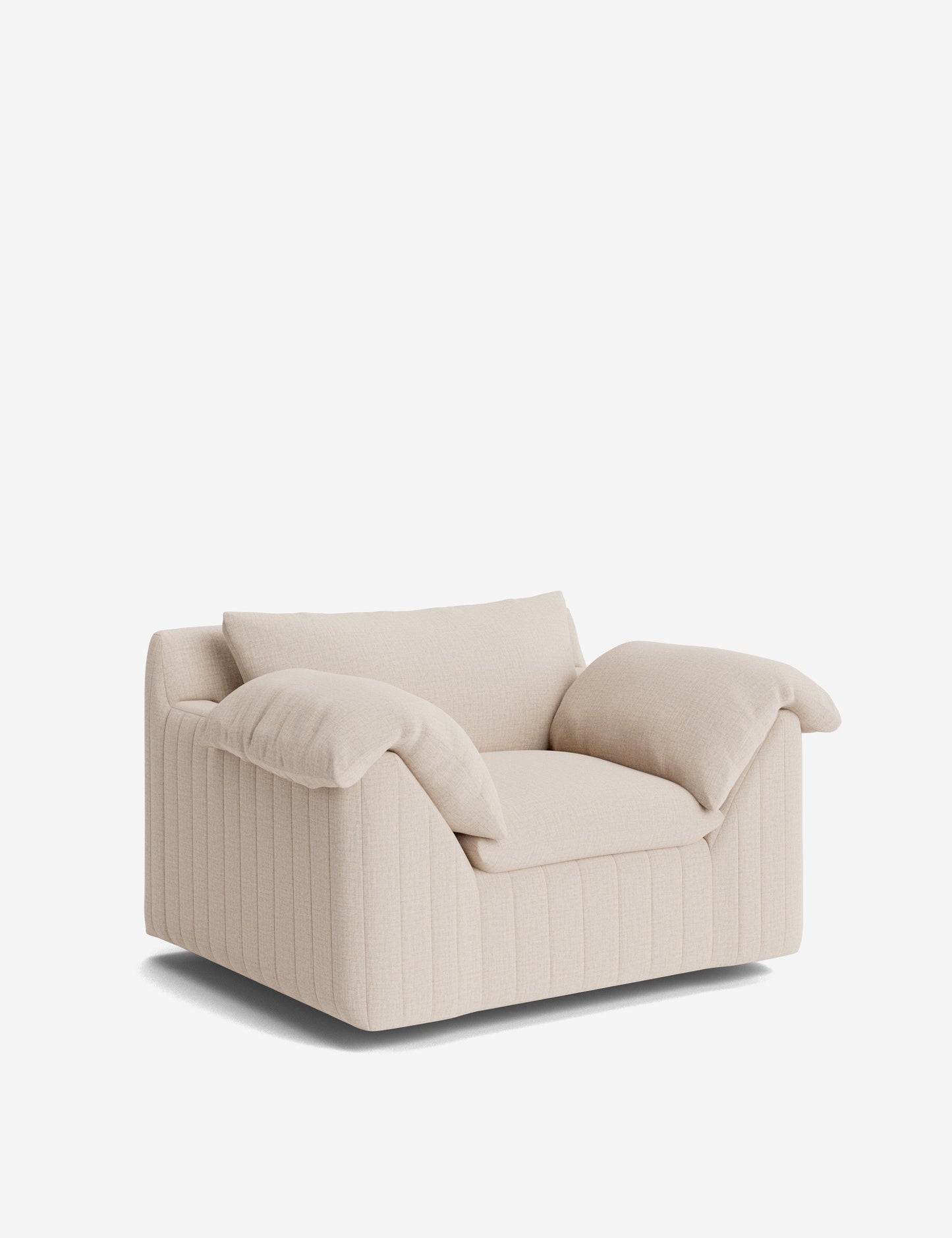 Chaise pivotante Yucca par Carly Cushnie